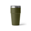 Yeti Rambler 20oz/591ml Stackable Cup with Magslider Lid - Open Country (Olive/King Crab Orange)
