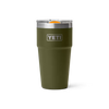Yeti Rambler 20oz/591ml Stackable Cup with Magslider Lid - Open Country (Olive/King Crab Orange)