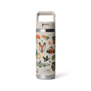 Yeti Rambler 18oz/532ml Bottle with Colour Match Straw Cap - Cape Summer Camp