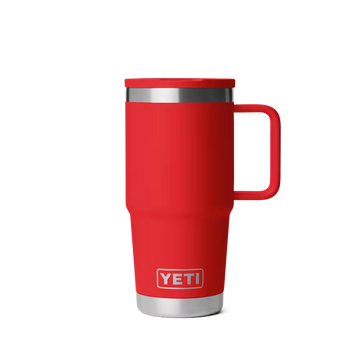 Yeti Rambler 20oz/591ml Travel Straw Mug  - Rescue Red