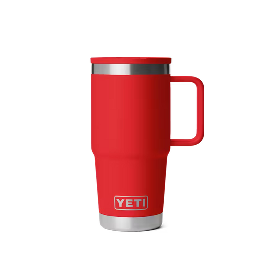 Yeti Rambler 20oz/591ml Travel Straw Mug  - Rescue Red