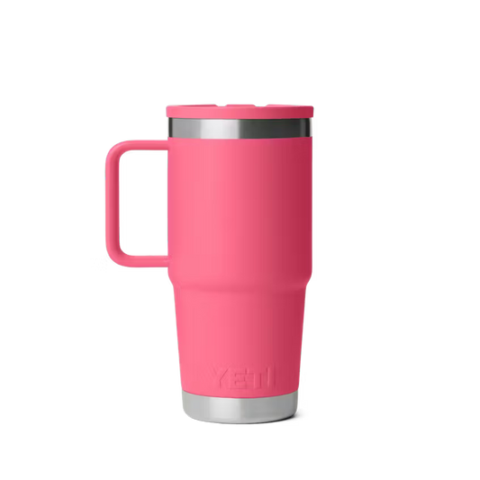 Yeti Rambler 20oz/591ml Travel Straw Mug  - Tropical Pink