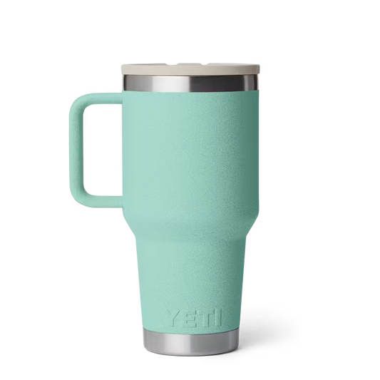 Yeti Rambler 30oz/887ml Travel Straw Mug - Sea Stone