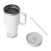 Yeti Rambler 30oz/887ml Travel Straw Mug - White