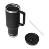 Yeti Rambler 1.18L/40oz Travel Straw Mug - Black