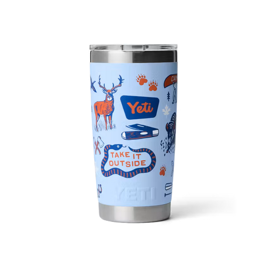 Yeti Rambler 20oz/591ml Tumbler with Magslider Lid - Big Sky Summer Camp
