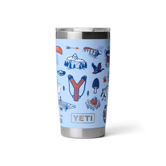 Yeti Rambler 20oz/591ml Tumbler with Magslider Lid - Big Sky Summer Camp