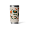 Yeti Rambler 20oz/591ml Tumbler with Magslider Lid - Cape Summer Camp