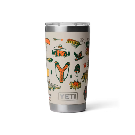 Yeti Rambler 20oz/591ml Tumbler with Magslider Lid - Cape Summer Camp