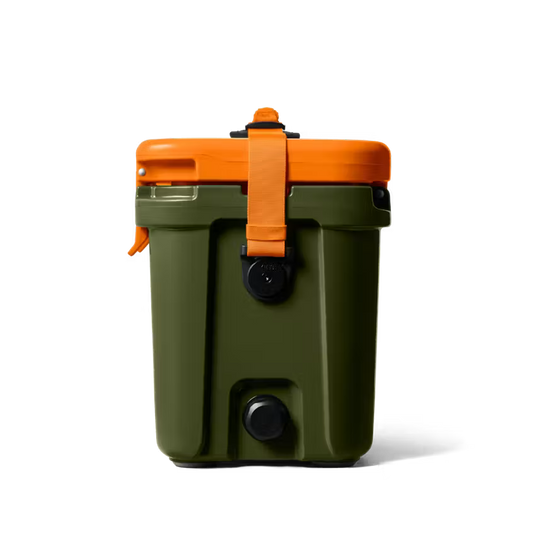 Yeti Roadie 15 Hard Cooler - Open Country (Olive/King Crab Orange)