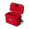 Yeti Roadie 8 Hard Cooler - Rescue Red