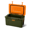 Yeti Tundra 45 Hard Cooler  - Open Country (Olive/King Crab Orange)