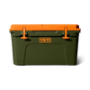 Yeti Tundra 45 Hard Cooler  - Open Country (Olive/King Crab Orange)
