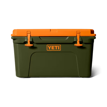 Yeti Tundra 45 Hard Cooler  - Open Country (Olive/King Crab Orange)