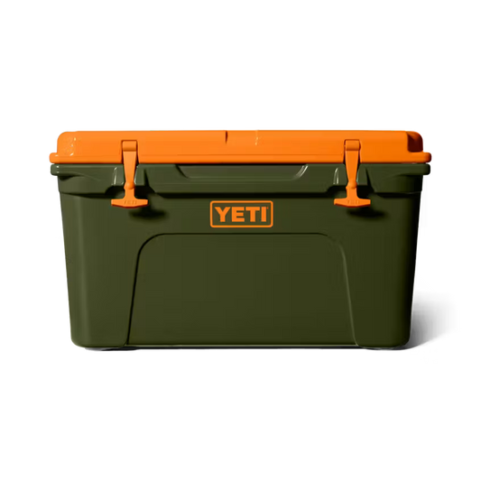Yeti Tundra 45 Hard Cooler  - Open Country (Olive/King Crab Orange)