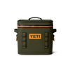Yeti Hopper Flip 12 Soft Cooler - Open Country (Olive/King Crab Orange)