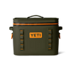 Yeti Hopper Flip 18 Soft Cooler - Open Country (Olive/King Crab Orange)