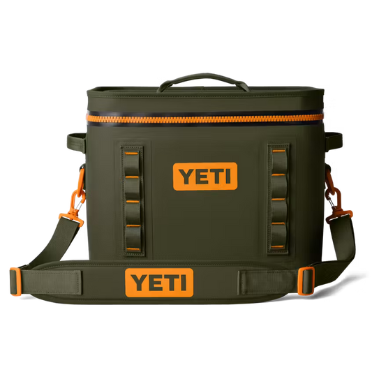 Yeti Hopper Flip 18 Soft Cooler - Open Country (Olive/King Crab Orange)