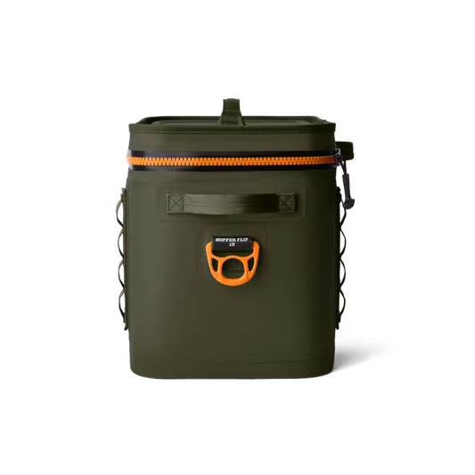 Yeti Hopper Flip 18 Soft Cooler - Open Country (Olive/King Crab Orange)