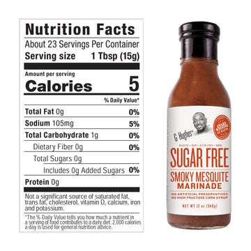 G Hughes Sugar Free - Smokey Mesquite Marinade