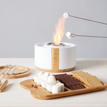 Terra Flame - S'mores Deluxe Gift Bundle - White