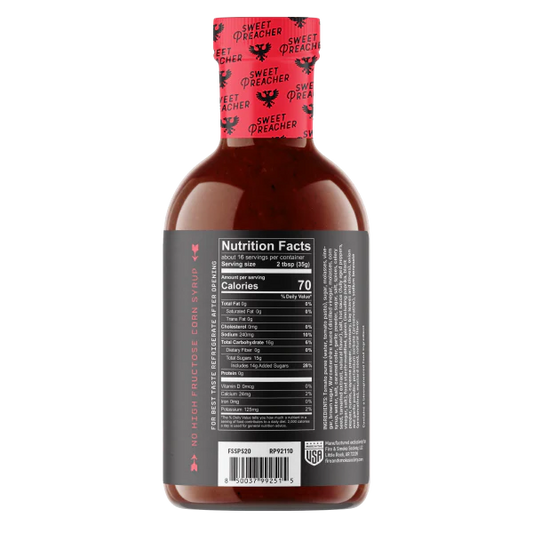 Fire & Smoke Society - Sweet Preacher BBQ Sauce