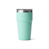 Yeti Rambler 20oz/591ml Stackable Cup with Magslider Lid - Seafoam