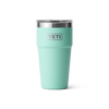 Yeti Rambler 20oz/591ml Stackable Cup with Magslider Lid - Seafoam