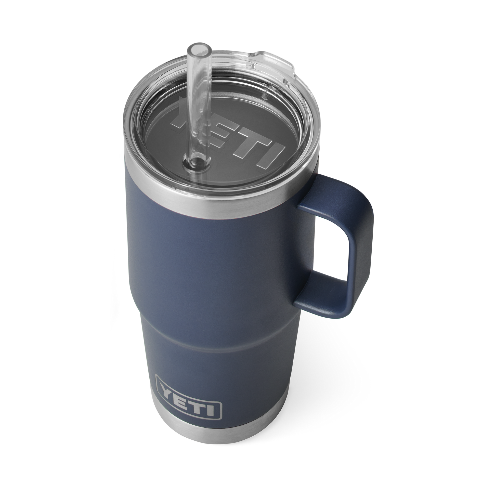 Yeti Rambler 25oz/739ml Mug With Straw Lid - Navy – Luxe Barbeque Yeti Rambler 25oz/739ml Mug With Straw Lid - Navy – Luxe Barbeque