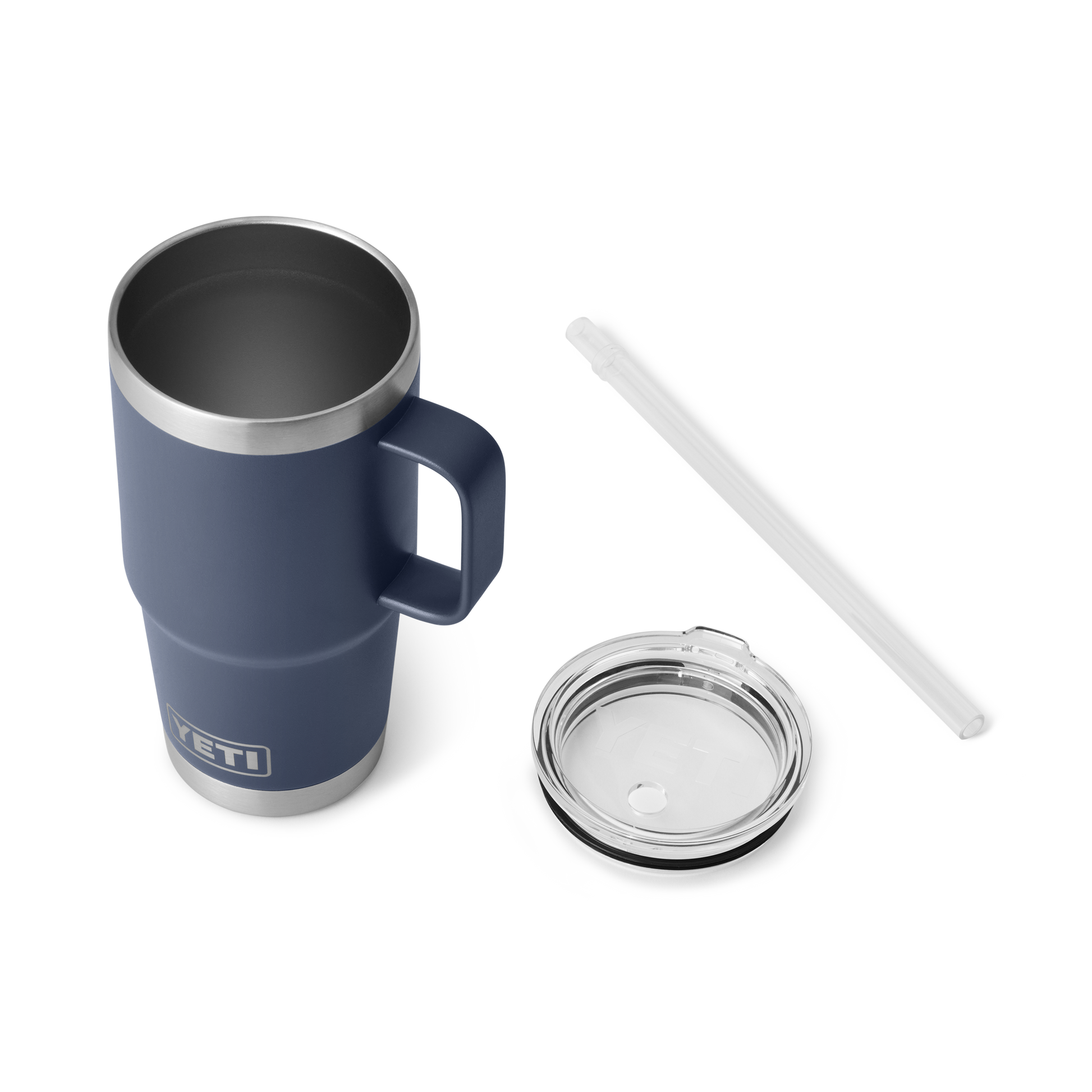 Yeti Rambler 25oz/739ml Mug With Straw Lid - Navy – Luxe Barbeque Yeti Rambler 25oz/739ml Mug With Straw Lid - Navy – Luxe Barbeque