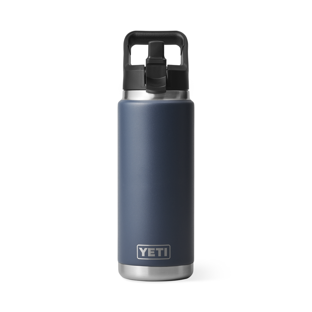 Yeti Rambler 26oz/769ml Bottle with Straw Cap - Navy