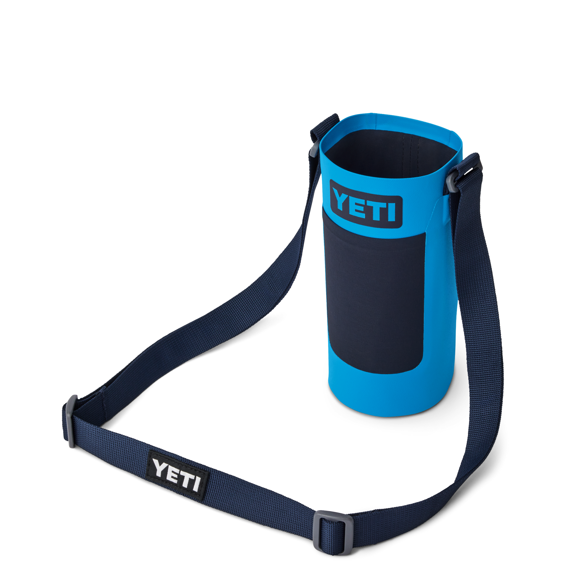 バーベキュー・調理用品 Bottle Sling for Rambler Bottles 18oz Yeti Rambler 18oz Bottle Sling - Big Wave Blue – Luxe Barbeque Company
