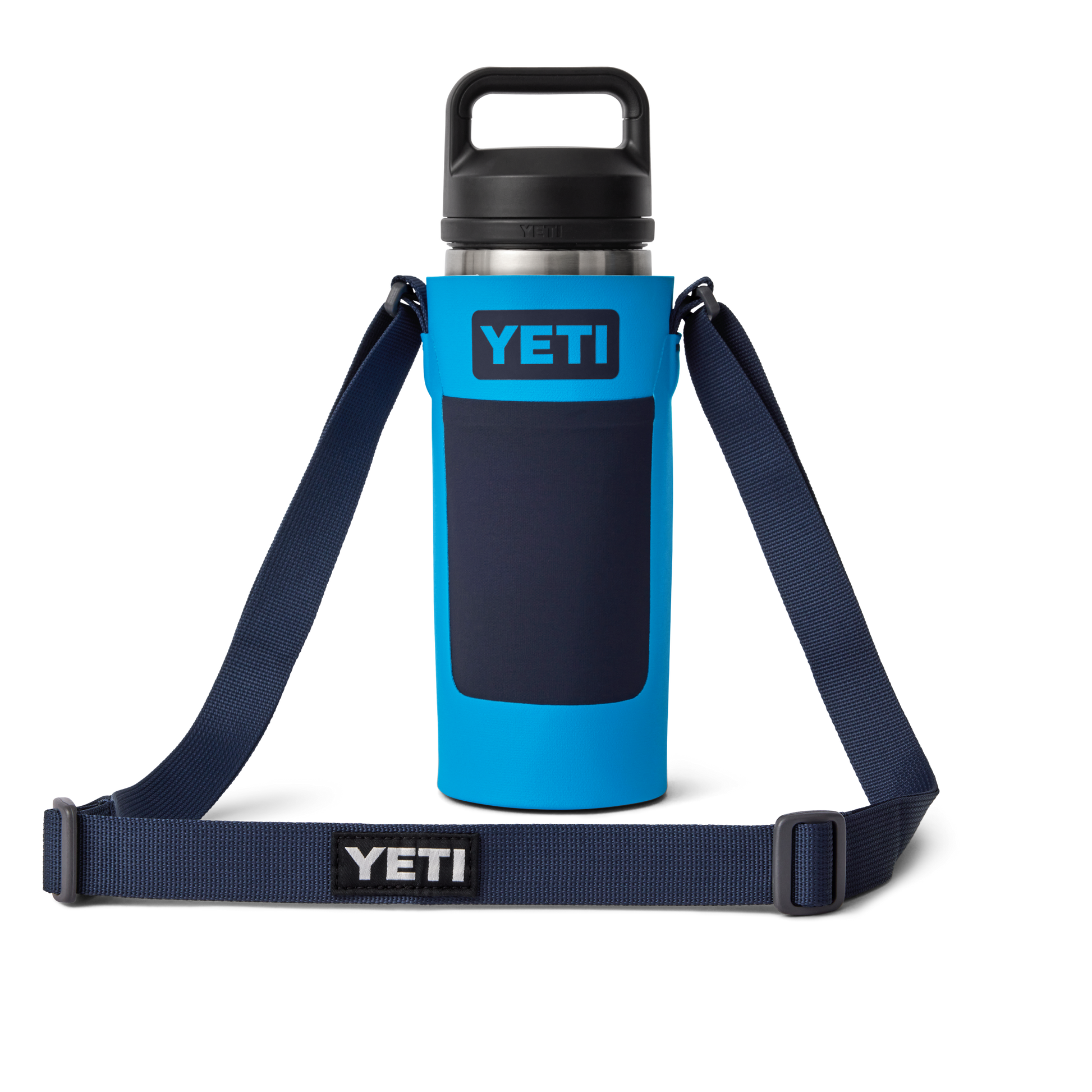 Yeti Rambler 18oz Bottle Sling - Big Wave Blue – Luxe Barbeque Company Yeti Rambler 18oz Bottle Sling - Big Wave Blue – Luxe Barbeque Company