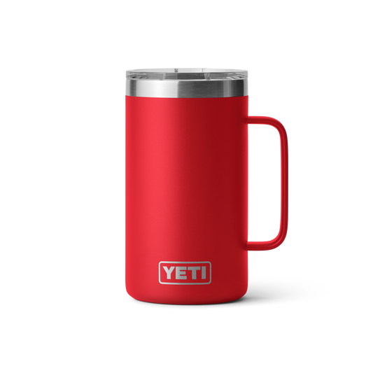 Yeti Rambler 24oz/710ml Mug with Magslider Lid - Rescue Red
