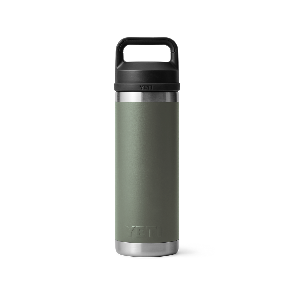 Yeti Rambler 18oz/532ml Bottle with Chug Cap - Camp Green