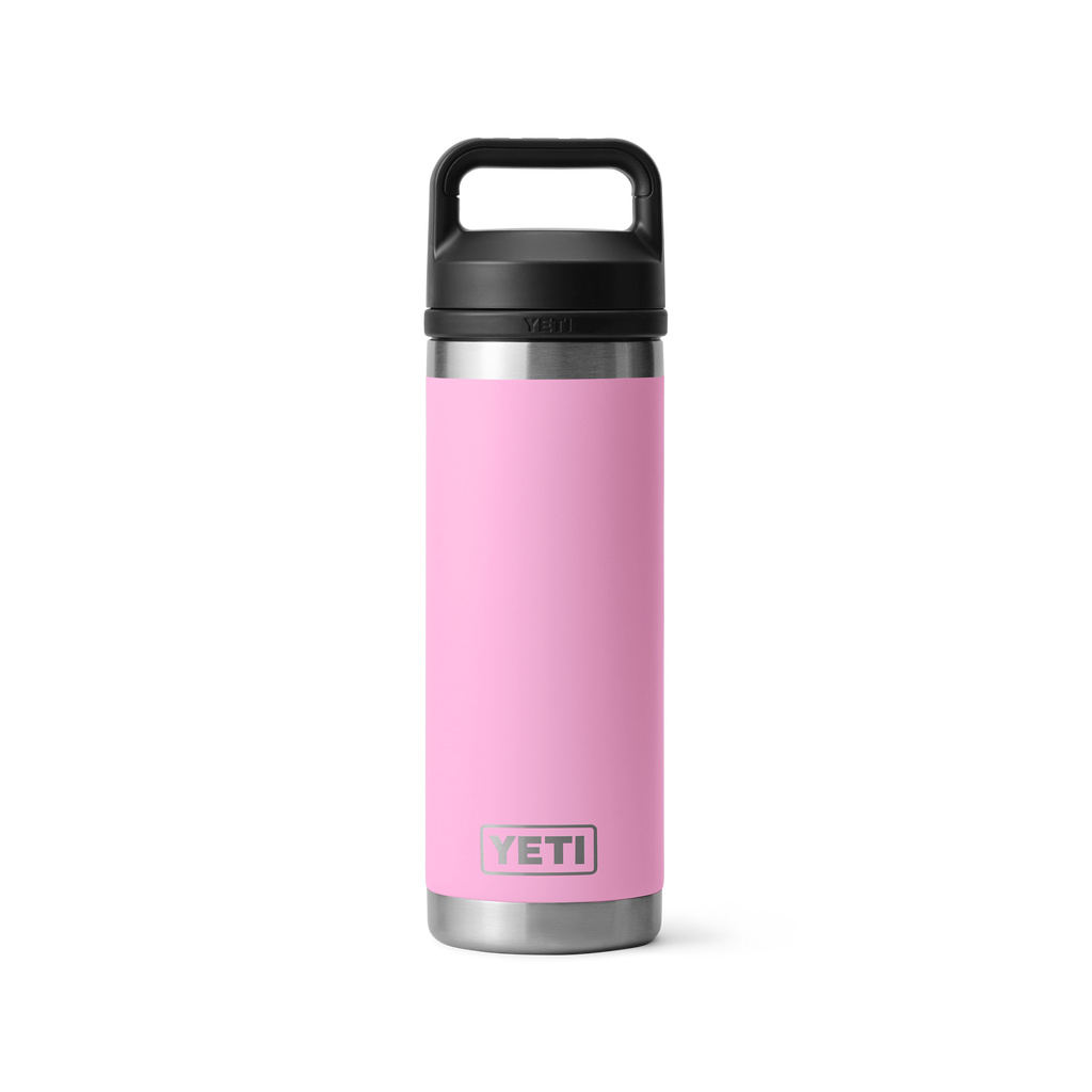 Yeti Rambler 18oz/532ml Bottle with Chug Cap - Power Pink