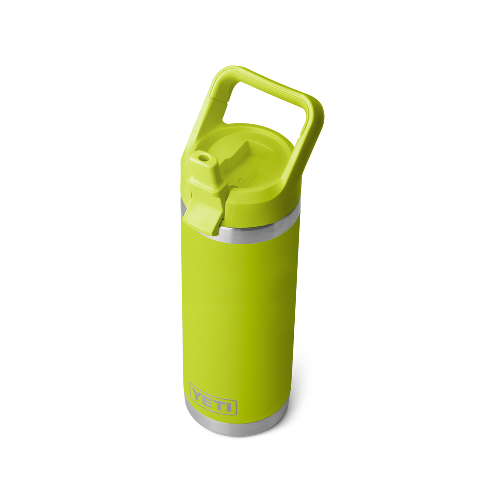 Yeti Rambler 18oz/532ml Bottle with Straw Cap - Chartreuse