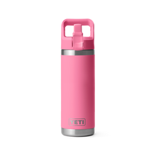 Yeti Rambler 18oz/532ml Bottle with Straw Cap - Harbour Pink