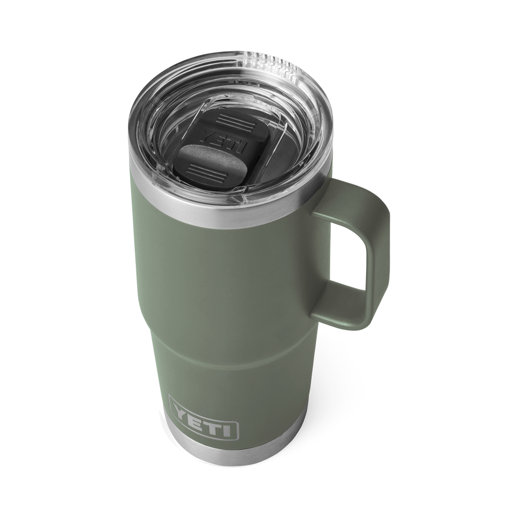 Yeti Rambler 20oz/591ml Travel Mug With Stronghold Lid - Camp Green