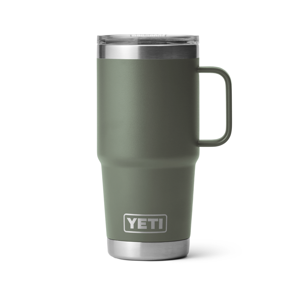 Yeti Rambler 20oz/591ml Travel Mug With Stronghold Lid - Camp Green