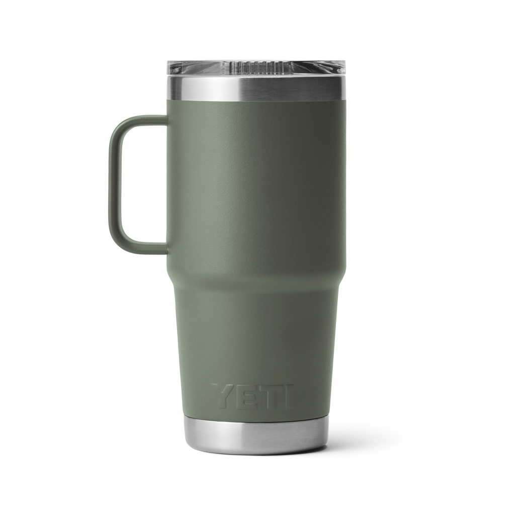 Yeti Rambler 20oz/591ml Travel Mug With Stronghold Lid - Camp Green