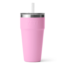 Yeti Rambler 26oz/769ml Stackable Cup with Straw Lid - Power Pink