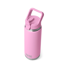 Yeti Rambler 26oz/769ml Bottle with Colour Match Straw Cap - Power Pink