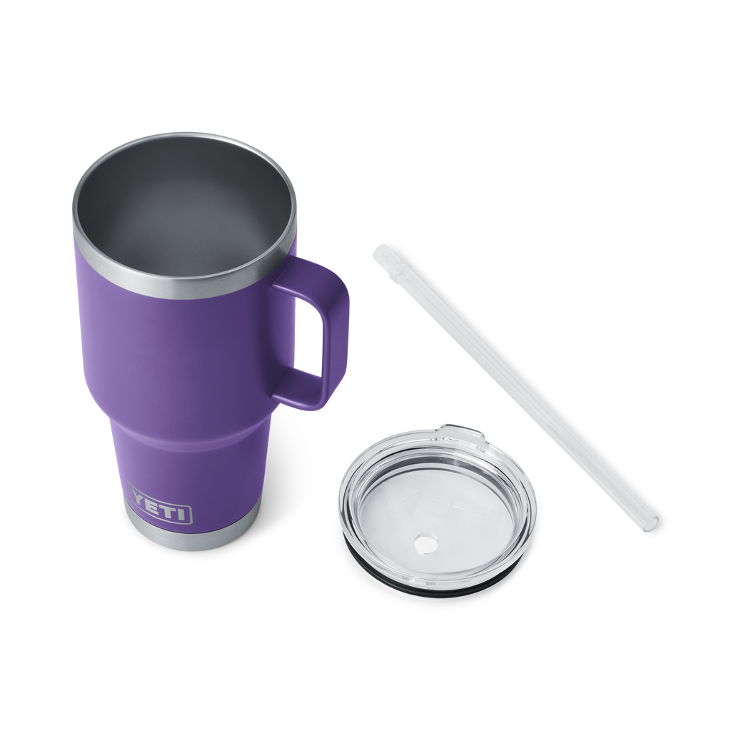 Yeti Rambler 35oz Mug With Straw Lid - Peak Purple