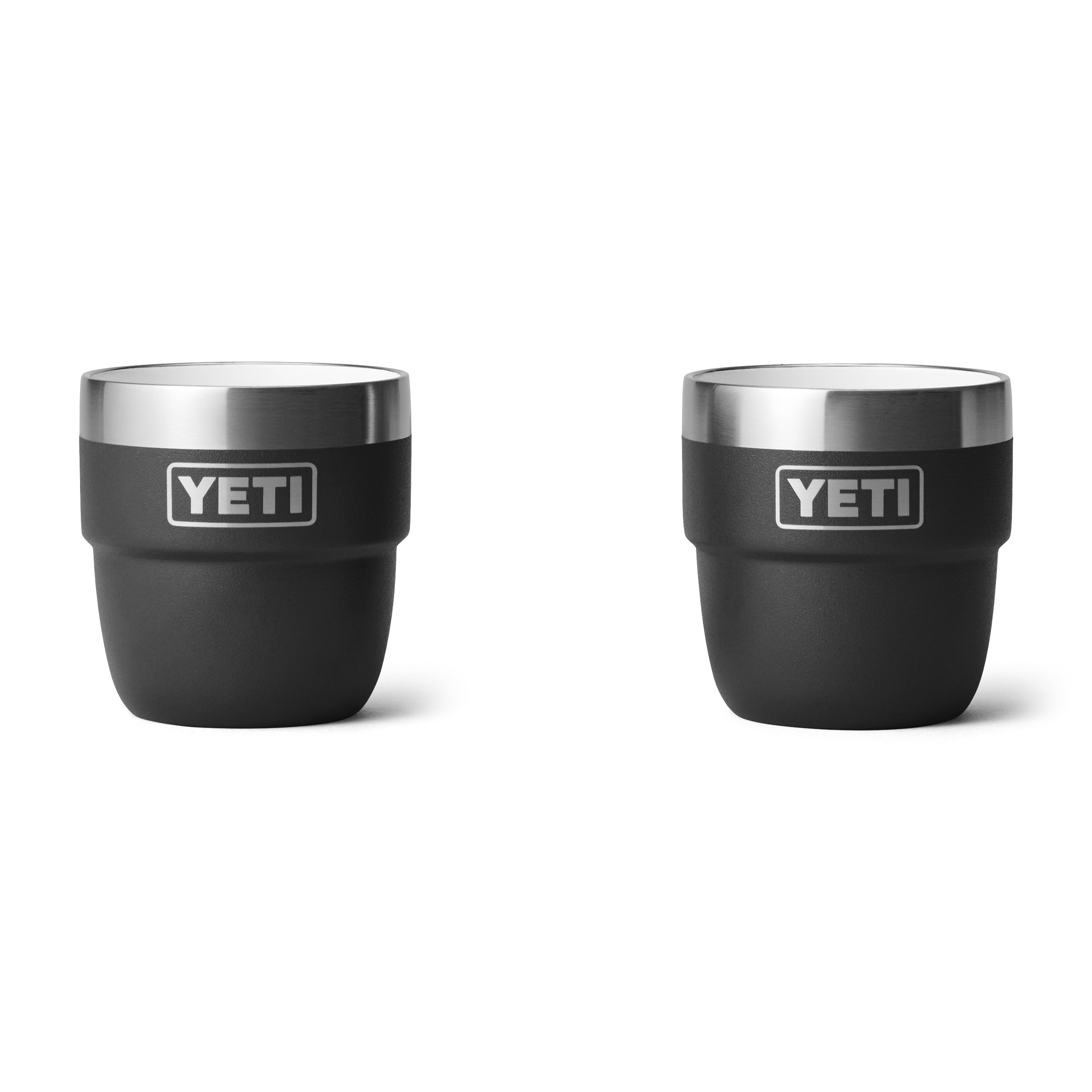 Yeti Rambler 4oz/118ml Stackable Cups - Black – Luxe Barbeque Company