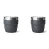 Yeti Rambler 4oz/118ml Stackable Cups - Charcoal