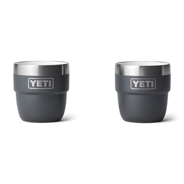 Yeti Rambler 4oz/118ml Stackable Cups - Charcoal