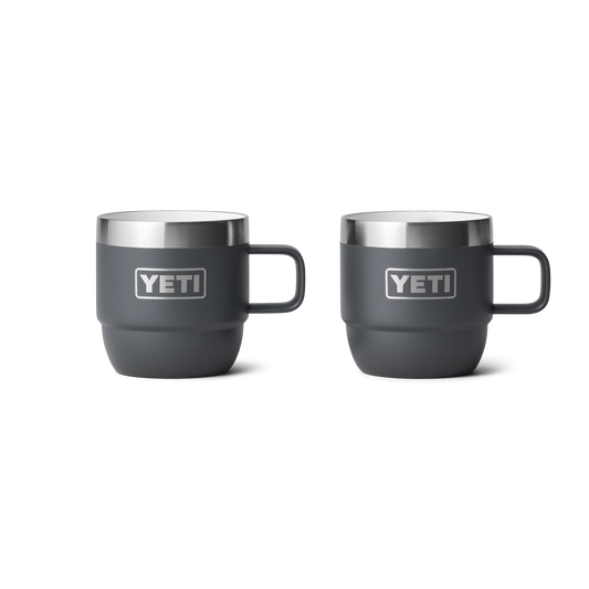 Yeti Rambler 177ML/6oz Stackable Mugs  - Charcoal