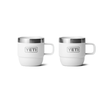 Yeti Rambler 6oz/177ml Stackable Mugs - White