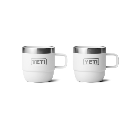 Yeti Rambler 6oz/177ml Stackable Mugs - White